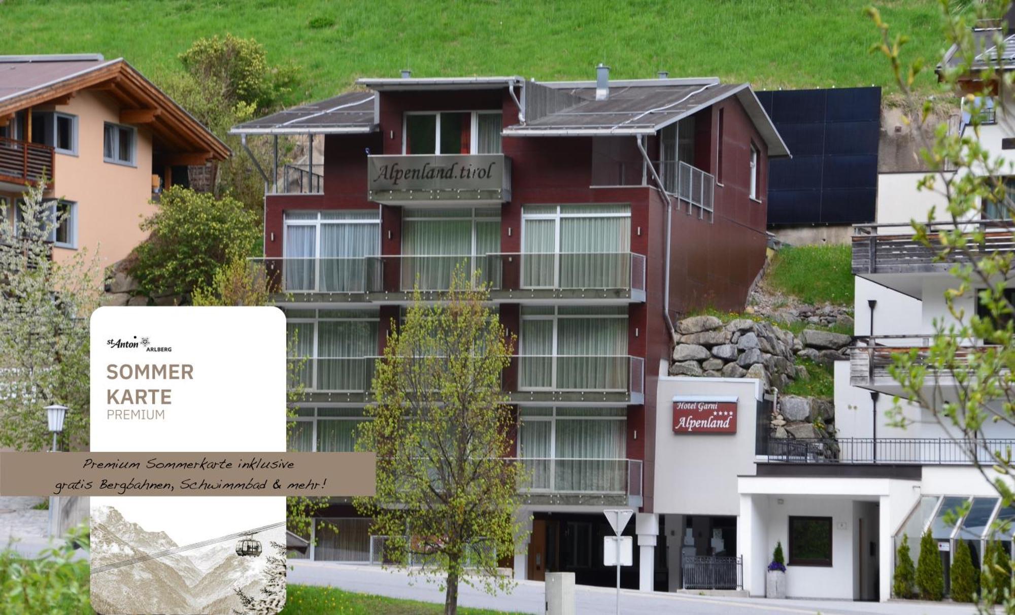 Hotel Alpenland St Anton am Arlberg Eksteriør billede